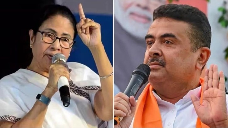 শুভেন্দুর কাছে ১৫ হাজার ভোটে হেরে গেলেন মমতা