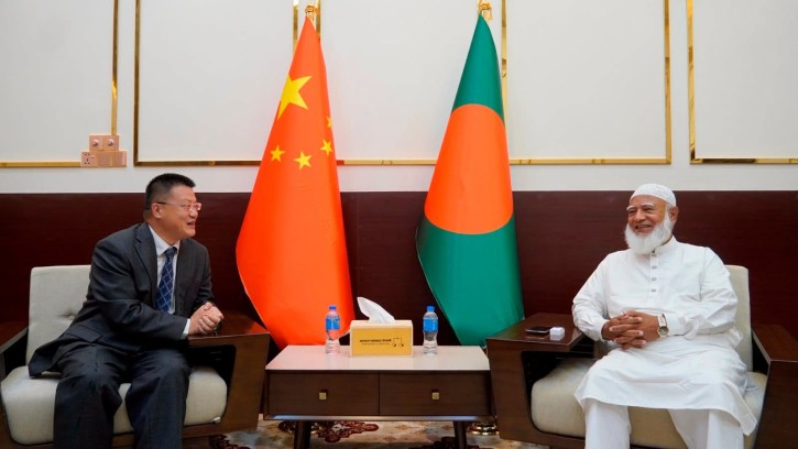 জামায়াত আমীর ডা. শফিকুর রহমানের সঙ্গে চীনা রাষ্ট্রদূতের বৈঠক, তিস্তা-রোহিঙ্গাসহ নানা বিষয়ে আলোচনা