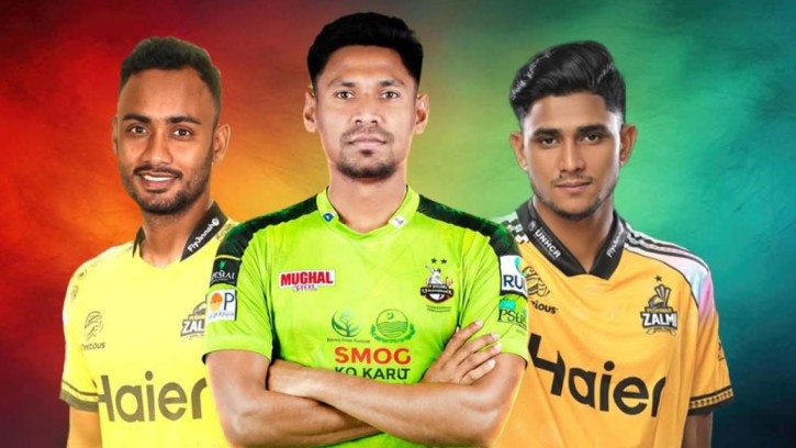 পিএসএলে ডট বল দিয়ে দাপট দেখালো বাংলাদেশের তিন পেসার