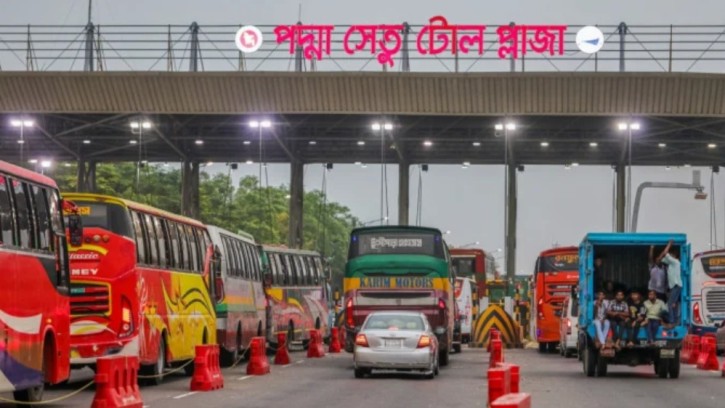 পদ্মা সেতুর চার বছরে টোল আয় প্রায় ৩ হাজার ৪০০ কোটি টাকা