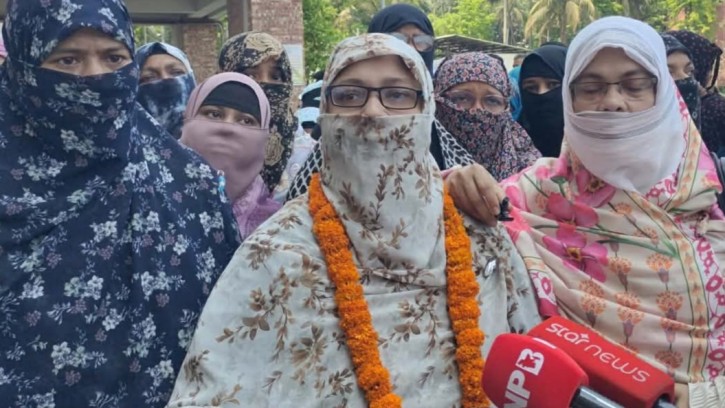 জামিন পেয়েছেন ভোলার সেই জামায়াত নারী কর্মী 