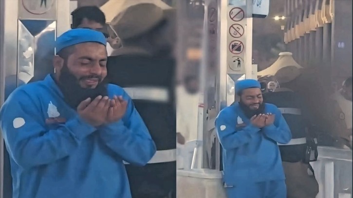 মসজিদুল হারামে দোয়ার মুহূর্ত, ঋণ মুক্তির গল্প ভাইরাল