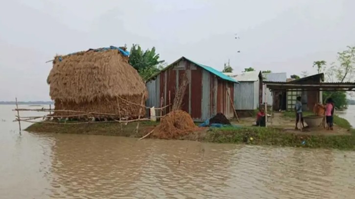 হাওরাঞ্চলের ৮টি পয়েন্টে পানি বিপৎসীমার ওপরে, বন্যার আশঙ্কা