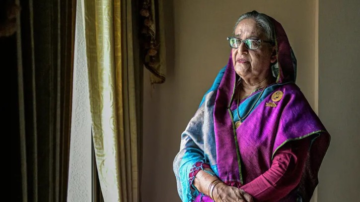 ভারতে শেখ হাসিনাকে রাজনৈতিক কর্মসূচির সুযোগ দেওয়া হয়নি