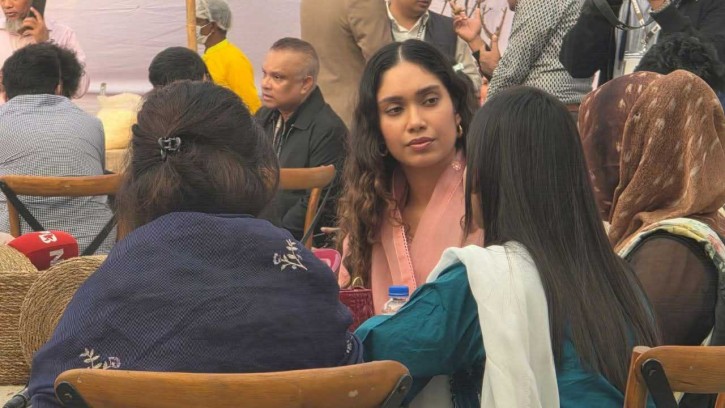 তরুণ ভোটারদের সঙ্গে জাইমা রহমানের ব্যতিক্রমী আড্ডা