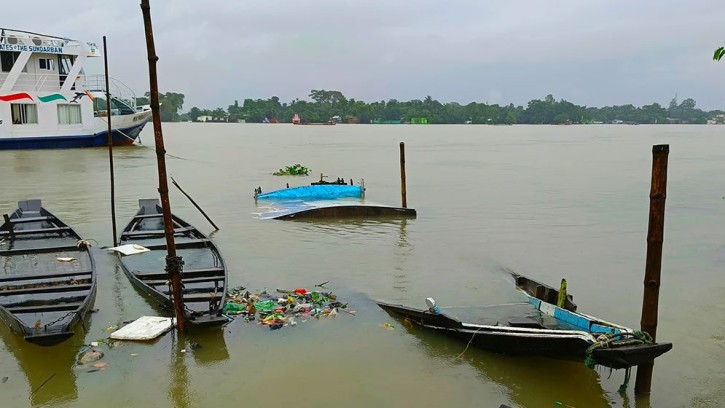 টানা বৃষ্টিতে সুনামগঞ্জে নদ-নদীর পানি বৃদ্ধি অব্যাহত