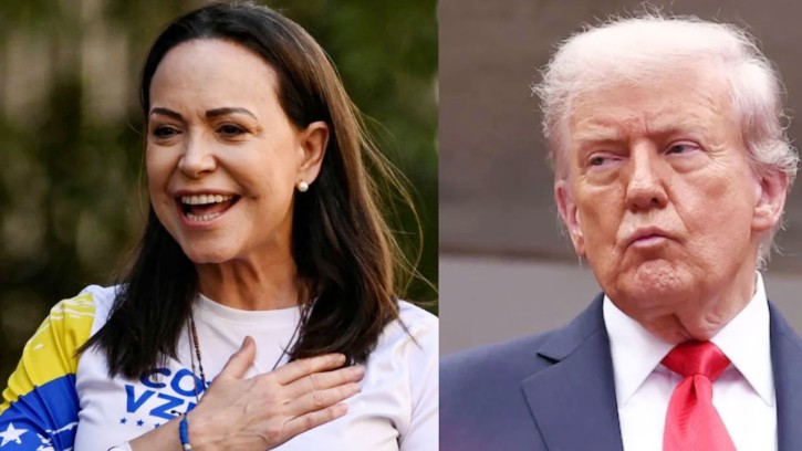 ভেনেজুয়েলার মাচাদোর সঙ্গে শিগগিরই সাক্ষাৎ হবে : ট্রাম্প