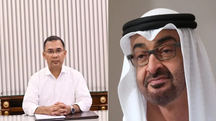 আমিরাতের প্রেসিডেন্টের কাছে প্রধানমন্ত্রী তারেক রহমানের চিঠি